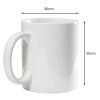 36 Sublimation Mugs White 11oz 325ml Polymer Coated Cup Blank AAA Grade Ceramic Personalised Heat Press Printing Transfer Cardboard Presentation Box Dishwasher Microwave Safe 5 FREE Sublimation Sheets