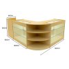 Astro LED Shop Counter Set LM60, TB60 & 2 x K1200 - Maple