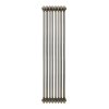 Traditional 3 Column Radiator - 1500 x 380mm - Raw Metal