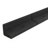 Flexible Lawn Edging 4 x 1.2m With Mallet - Black