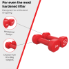 Neoprene Dumbbell Set – 1.5KG, 2KG & 2.5KG Pairs, Home Gym Starter Weight Bundle