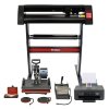 Vinyl Cutter Sublimation Printer 5 in 1 Heat Press T Shirt Transfer Digital Industrial Business Home Custom Design Plotter Machine Stand Cutting Printing