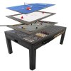 7-In-1 Games Table - Grey