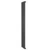 Flat Single Column Radiator - 1800 x 280mm - Anthracite Grey