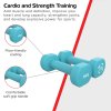 2 x 1KG Neoprene dumbbells