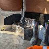 Aluminium Tool Box 35L Lockable Chest 2 Keys Trailer Truck Van Locker Boxes Storage Heavy Duty Checker Plate Rubber Base Liner & Seal Gas Struts Carry Case Small 26