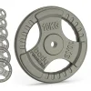 Body Revolution 1” Straight Barbell Set – 1.2m Bar with Spring Collars, 10kg & 5kg Cast Iron Tri-Grip Weight Plates Weight Training Bundle