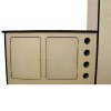 VW T4 Transporter Motorhome Camper Van Kitchen Unit Pod, 18mm MDF & Built In Wine Rack