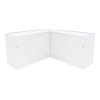 Andromeda LED Shop Counter Set LM60 & 2 x C1200 - White