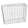 Gabion Baskets Galvanised Steel Cages Stone Mesh Wire Outdoor Basket Spiral Retaining Wall Planter Garden / 100 x 95 x 30cm / 2 Pack