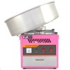 KuKoo Cotton Candy Floss Maker & Dome, Retro Pink, Stainless Steel, 51cm x 83cm x 51cm
