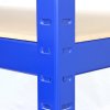5 Monster Racking T-Rax Heavy Duty Shelves Industrial Garage Storage Solutions, 280kg/shelf, 120cm x 60cm x 180cm