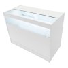 Hyperion LED Shop Counter Set K1200, B1200, TB60 & LM60 - White