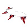 2 x Union Jack Flag Bunting - 10m Durable Fabric - British Decor, Perfect for Indoor/Outdoor Events, Royal Celebrations & National Holidays