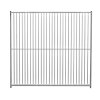 Dog Run Panels Galvanised Steel Kennel Heavy Duty Walk In Animal Enclosure Pen Fence Playpen Outdoor Support Bar 5cm Bar Spacing 1.84m x 2m Modular FREE Ground Fixing Brackets & Fixing Kit