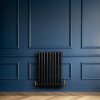 Traditional 4 Column Radiator - 600 x 425mm - Black