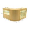 Hera LED Shop Counter Set K900, C900 & CM60 - Maple