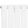 Flat Single Column Radiator - 1800 x 560mm - White