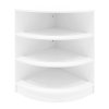 Demeter LED Shop Counter Set K1500, B1500 & LM60 - White