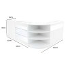 Hyperion LED Shop Counter Set K900, B900, TB60 & LM60 - White