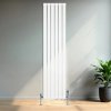 Flat Single Column Radiator - 1800 x 420mm - White