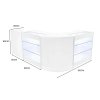 Aries LED Shop Counter Set CM60, TB60 & 2 x K900 - White