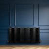 Traditional 4 Column Radiator - 600 x 1190mm - Black