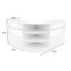 Andromeda LED Shop Counter Set LM60 & 2 x C900 - White