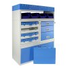 Monster Racking Storm Secure Van Racking Garage Storage Unit Blue 101.6cm x 117.8cm x 36cm