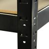 10 Monster Racking T-Rax Heavy Duty Shelving Unit Garage Strong Shelf Units, 75cm x 150cm x 30cm