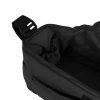 Pet Stroller Caddy Organiser Black Pushchair Pram Travel Accessory Bag Detachable Hook & Loop Straps Elastic Cup Pouch Front Pocket Large Capacity Multifunctional Waterproof Oxford Fabric