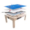 7-In-1 Games Table - Oak