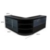 Calliope LED Shop Counter Set K1500, C1500 & LM60 - Black