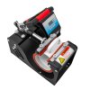 Mug Heat Press 11oz Digital Transfer Machine Sublimation Adjustable Pressure Temperature 93 - 220?C Timer 0-999 Seconds Rubber Feet Teflon Surface DIY Professional Charity Business