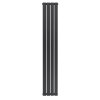 Flat Single Column Radiator - 1800 x 280mm - Anthracite Grey