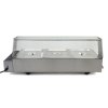 KuKoo Wet Well Catering Bain Marie Food Warmer Display, 3 Pan, 1/2 GN, 1.5kW, Stainless Steel