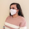Face Masks Sublimation Blank 10 / 5 in 1 Heat Press Machine / Eco Tank Printer Transfer Bundle 5 Layer Filter Adults Medium White Custom Design Print Personalise Customise Printing
