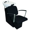 Backwash Salon Chair Hairdressing Unit Barber Tilting Sink Shampoo Back Hair Washing Hairdresser Wash Black