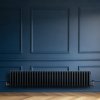 Traditional 4 Column Radiator - 300 x 1505mm - Anthracite