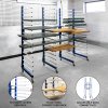 Combi Spray Drying Rack Trolley x 3 & 2 x 2 Way Connector Joining Kit Paint Shop Dry Storage 4 Heavy Duty 360 Degree Castors Mobile 15 Layers Per Rack 25kg Per Layer 375kg Capacity Adjustable Width