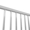 Dog Run Panels Galvanised Steel Kennel Heavy Duty Walk In Animal Enclosure Pen Fence Playpen Outdoor Support Bar 5cm Bar Spacing 1.84m x 2m Modular FREE Ground Fixing Brackets & Fixing Kit