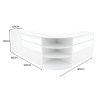 Eclipse LED Shop Counter Set LM60, TB60 & 2 x C1200 - White