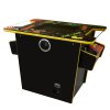 MonsterShop Cocktail Table Retro Arcade Games Machine / 2 Player Classic Cabinet 60 Games