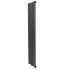Flat Single Column Radiator - 1800 x 420mm - Anthracite Grey