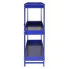 Monster Racking, Lightning Van Racking Metal Shelves Tool Storage Unit, 116.5cm x 115cm x 34.8cm