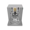 Automatic Cup Sealing Machine 500W & Bubble Tea Shaker Double Frame 400 r/min 350 - 1000ml Timer 6 - 120 Seconds 500-650 Cups/H Plastic Paper 90/ 95mm Diameter FREE Film Roll & 2 700ml Plastic Shakers