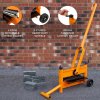 330mm Block Splitter Paving Cutter Concrete Landscaping Stone Brick Masonry Tool Cutting Machine Adjustable Cutting Height 10-200mm 2 Wheels Removable 112cm Handle Top & Bottom 4 Edge Rotatable Blades
