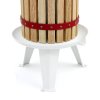 KuKoo Manual Apple Fruit Press for Homemade Juice, Wine & Cider Making, 18 Litre, Wooden