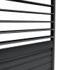 Anthracite Aluminium Pergola Shutter Panel - 92cm Wide