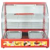 Electric Commercial Large Hot Food Pie Warmer Heated Warm Showcase Cabinet Unit